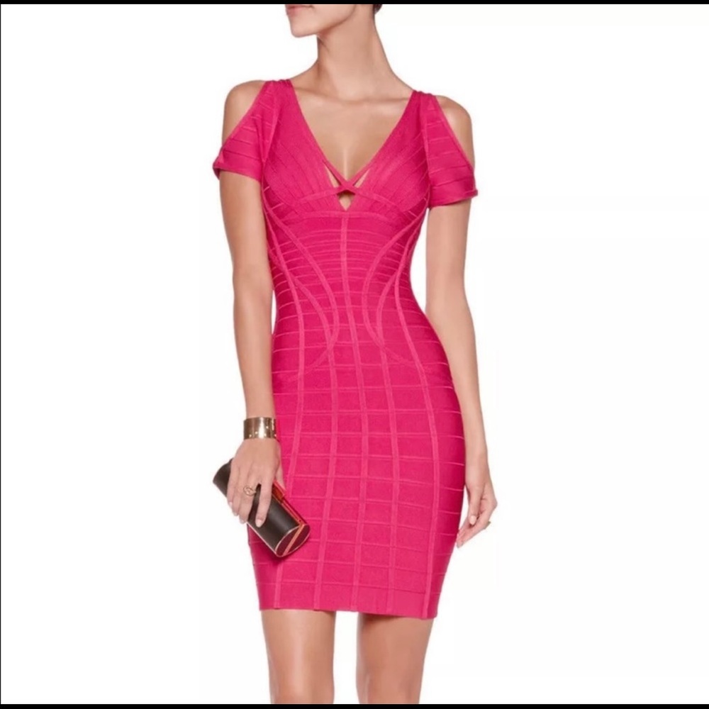**NEW** Authentic Herve Leger KYLE Bodycon Dress